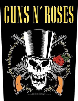 Кръпка / значка Guns N' Roses Skull & Guns Кръпка за пришиване - 1