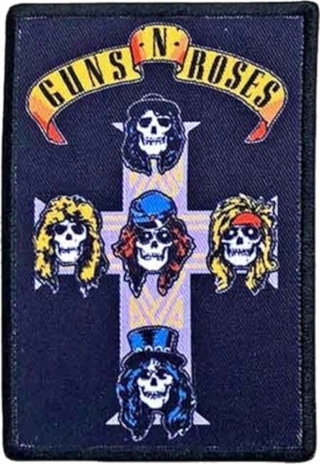 Parche / Insignia Guns N' Roses Nightrain Cross Parche termoadhesivo
