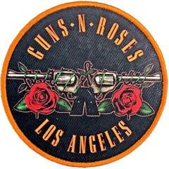 Кръпка / значка Guns N' Roses Los Angeles Iron-On пластир Orange