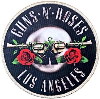 Patch / Badge Guns N' Roses Los Angeles Patch thermocollant Silver - 1