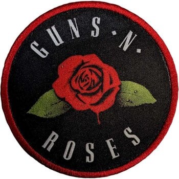Obliž / Značka Guns N' Roses Rose Iron-On Patch - 1