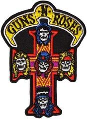 Кръпка / значка Guns N' Roses Appetite For Destruction Cross Iron-On пластир