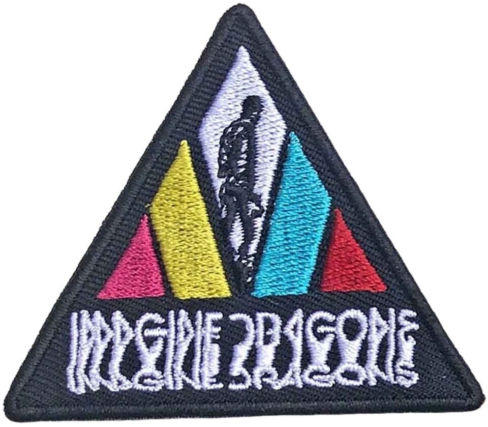 Patch / Badge Imagine Dragons Blurred Triangle Logo Strijkpatch