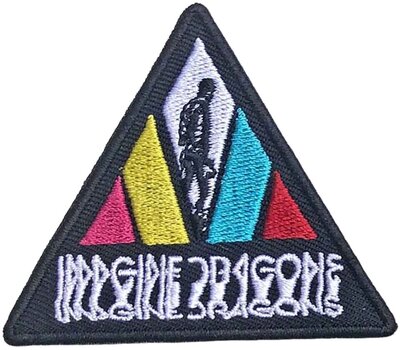 Patch / Badge Imagine Dragons Blurred Triangle Logo Strijkpatch - 1