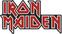 Toppa / Distintivo Iron Maiden Logo Cut Out Toppa da cucire