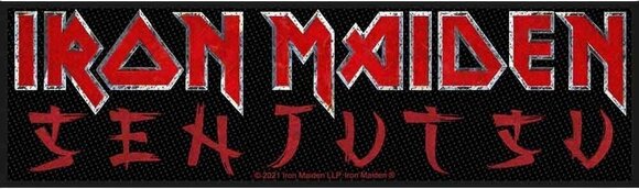 Кръпка / значка Iron Maiden Senjutsu Logo Кръпка за пришиване - 1
