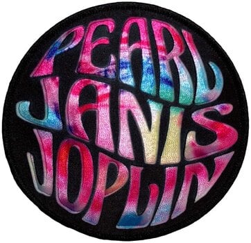 Patch / Jelvény Janis Joplin Pearl Circle Vasalható tapasz - 1