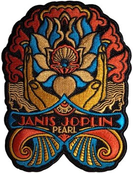 Закрпа / Значка Janis Joplin Pearl Nouveau Ирон-Он Патцх - 1