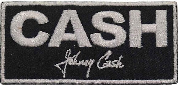 Petice / Insigna Johnny Cash Block Plasture de călcat - 1