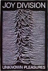 Кръпка / значка Joy Division Unknown Pleasures Iron-On пластир