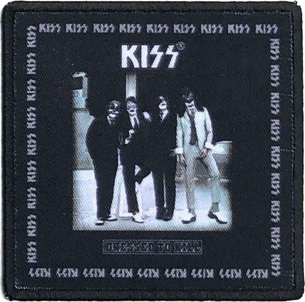 Kiss Dressed To Kill Nažehlovačka