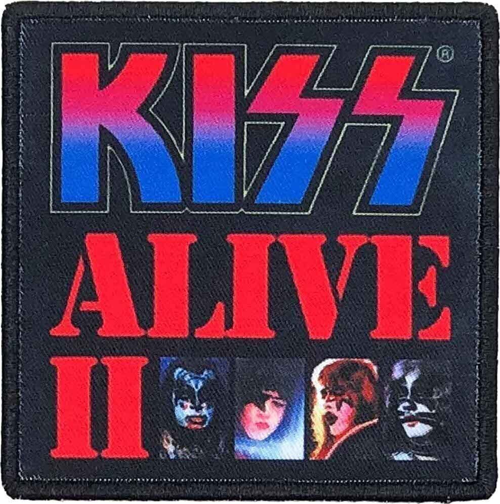 Aufnäher / Abzeichen Kiss Alive II Aufbügler
