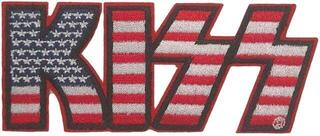 Patch / Badge Kiss American Flag Logo Iron-On Patch