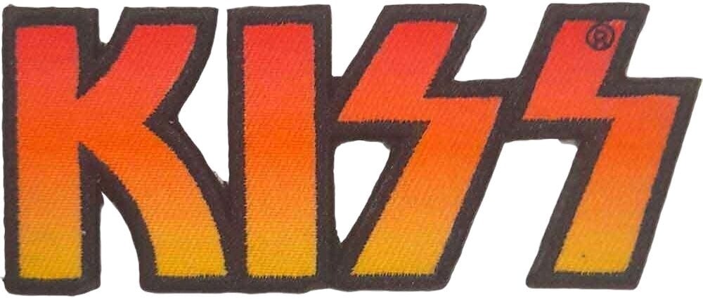 Kiss Cut-Out Logo Nažehlovačka