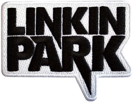 Aufnäher / Abzeichen Linkin Park Black Logo Aufbügler Black - 1