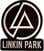 Nášivka / Odznak Linkin Park Concentric Text Logo Nažehlovačka Black
