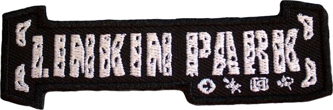 Naszywka / Odznaka Linkin Park Bracket Logo Naszywka do prasowania