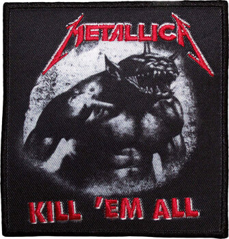 Закрпа / Значка Metallica Kill 'Em All / Jump In The Fire Ирон-Он Патцх - 1