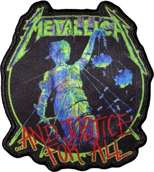 Oznaka / značka Metallica And Justice For All Iron-On flaster - 1