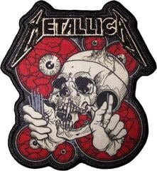 Naszywka / Odznaka Metallica The Shortest Straw Red Eyes Naszywka do prasowania