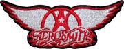 Aerosmith Wings Iron-On пластир Red