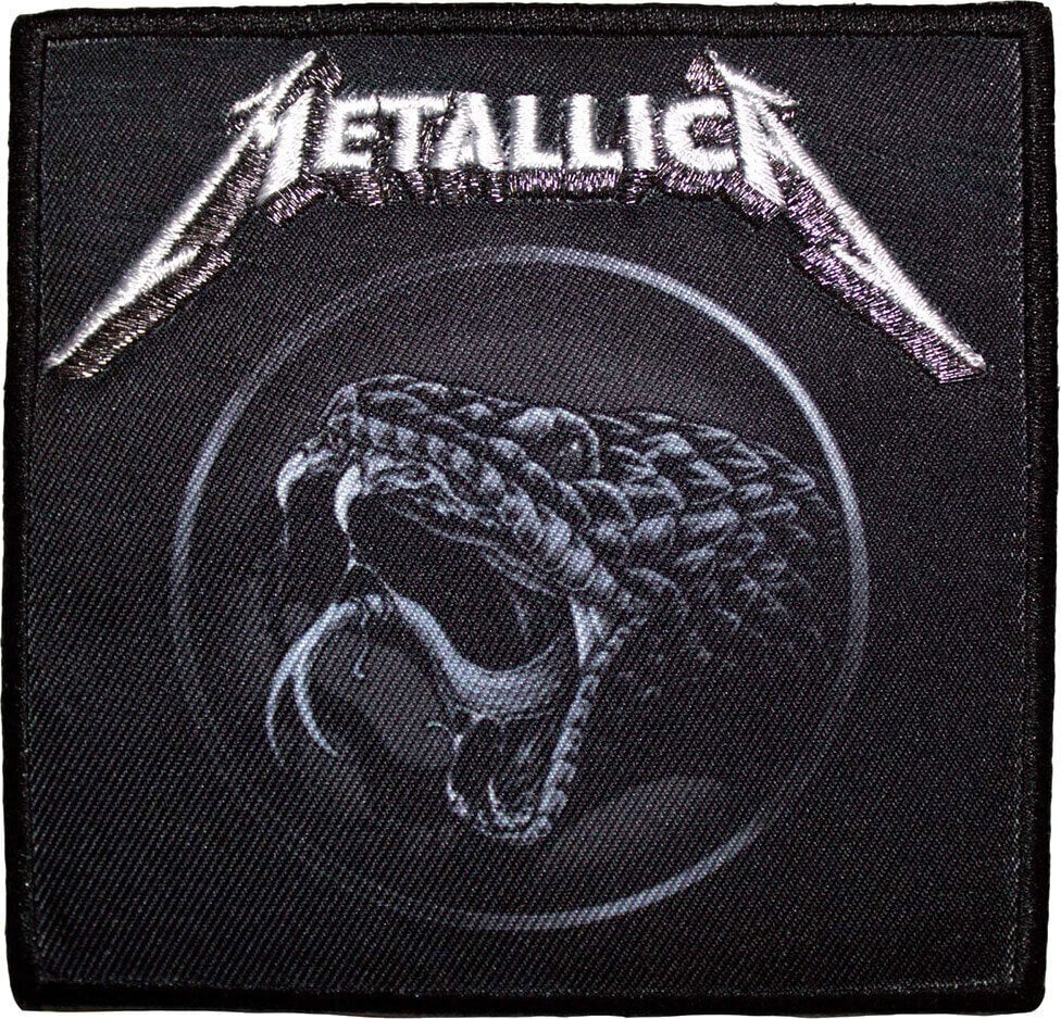 Patch / Badge Metallica Black Album Poster Iron-On Patch
