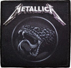 Petice / Insigna Metallica Black Album Poster Plasture de călcat