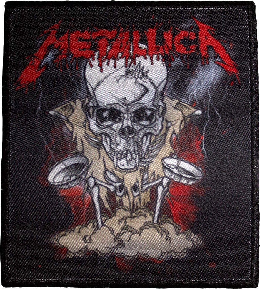 Parche / Insignia Metallica Skeleton Poster Parche termoadhesivo