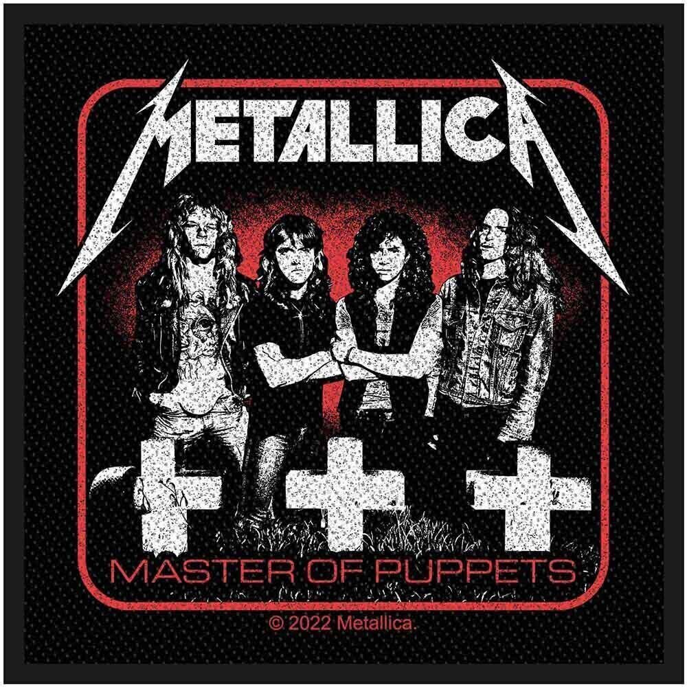 Petice / Insigna Metallica Master Of Puppets Band Petic cusut