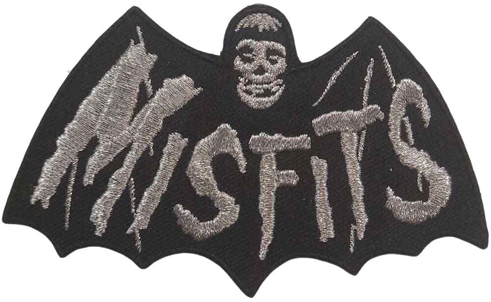 Toppa / Distintivo Misfits Bat Logo Toppa termoadesiva