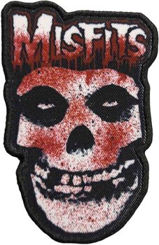 Nášivka / Odznak Misfits Blood Drip Skull Nažehlovačka - 1