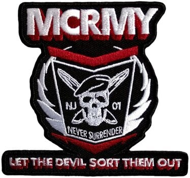Nášivka / Odznak My Chemical Romance MCRMY Never Surrender Nažehlovačka - 1
