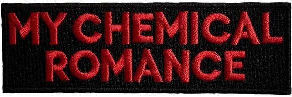 Aufnäher / Abzeichen My Chemical Romance Text Logo Aufbügler - 1