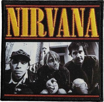 Кръпка / значка Nirvana London Photo Iron-On пластир - 1