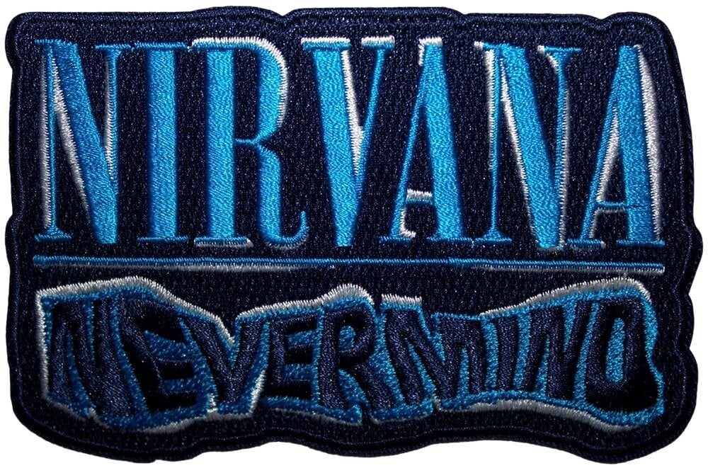 Nirvana Nevermind Wavy Cut-Out Nažehlovačka