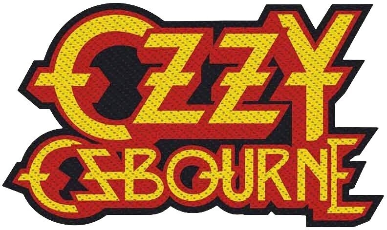 Patch / Badge Ozzy Osbourne Logo Cut-Out Sy-på patch