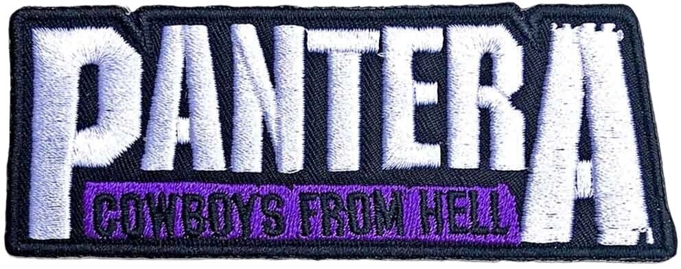 Aufnäher / Abzeichen Pantera Cowboys From Hell Aufbügler