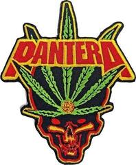 Кръпка / значка Pantera Leaf Skull Iron-On пластир