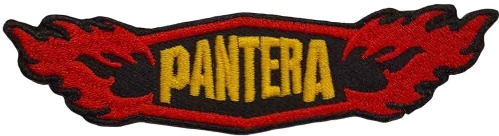 Aufnäher / Abzeichen Pantera Flames Aufbügler