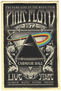 Patch / Badge Pink Floyd Carnegie Hall Iron-On Patch - 1