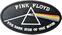 Oznaka / značka Pink Floyd Dark Side Of The Moon Oval Black Border Iron-On flaster Black