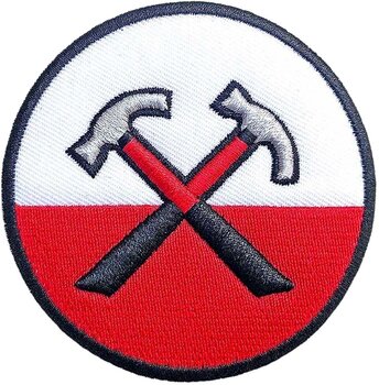 Нашивка / Значок Pink Floyd The Wall 3D Hammers Circle Iron-On Patch - 1
