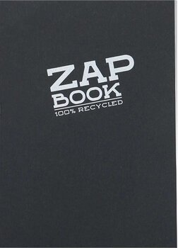 Skizzenbuch Clairefontaine Zap Skizzenbuch 160 A5 80 g Black - 1
