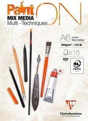 Sketchbook Clairefontaine Paint'On Sketchbook A6 250 g