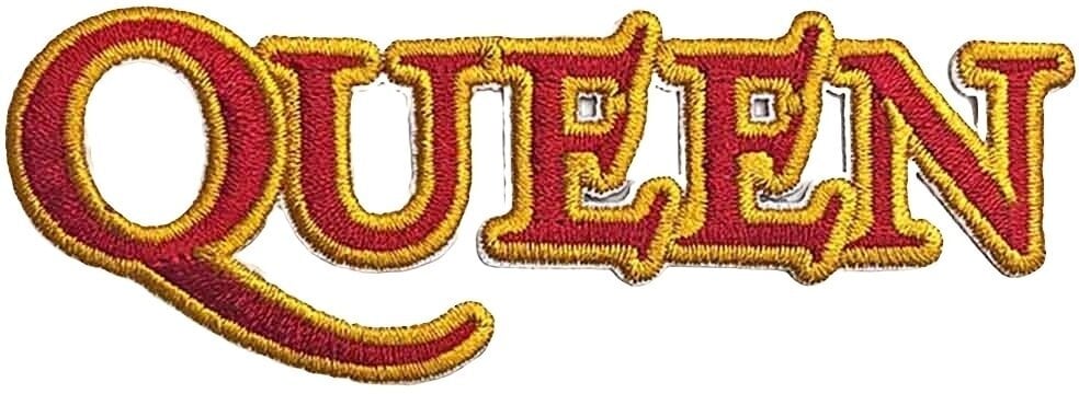 Queen Cut-Out Logo Nažehlovačka