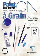 Blok za skiciranje Clairefontaine Paint'On Blok za crtanje 15 A6 250 g