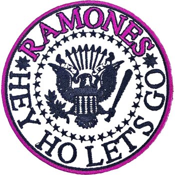 Patch / Badge Ramones Hey Ho Let's Go V. 1 Iron-On Patch - 1