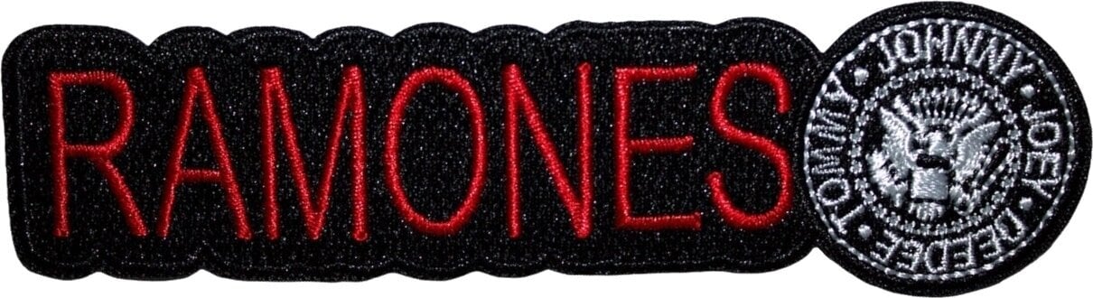 Toppa / Distintivo Ramones Logo & Seal Toppa termoadesiva