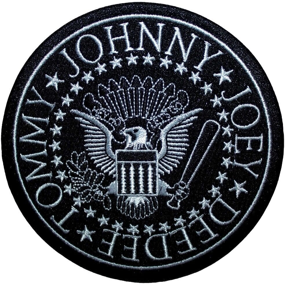 Toppa / Distintivo Ramones Presidential Seal Toppa termoadesiva Black