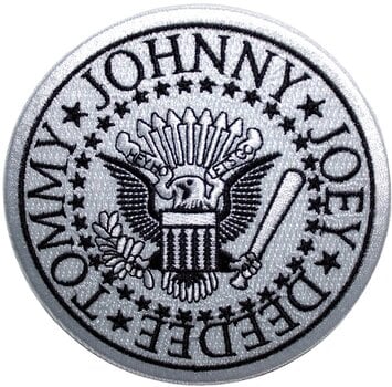 Obliž / Značka Ramones Presidential Seal Iron-On Patch White - 1
